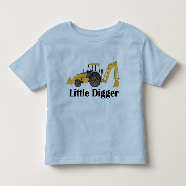 Little Digger - Toddler Fine Jersey T-Shirt  (Anverso)