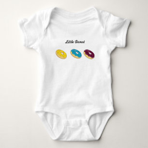Little Donut - Baby Boy Jersey Bodysuit.