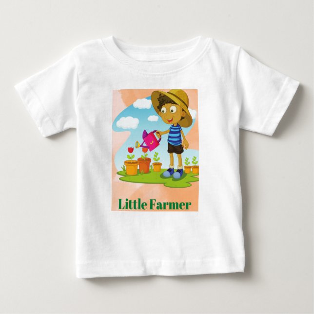 Little Farmer Baby Jersey Bodysuit (Anverso)