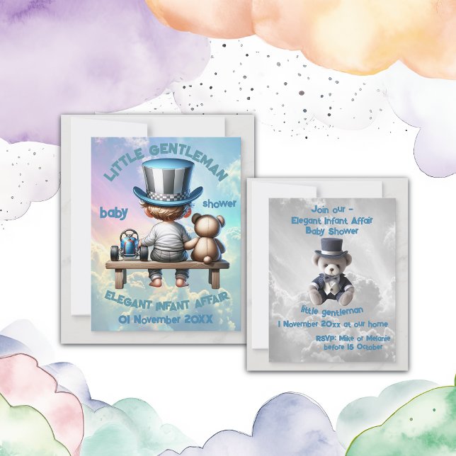 Little Gentleman Baby Shower | (Subido por el creador)