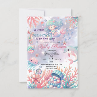 LIttle Invitación a la ducha de bebé