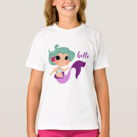 little mermaid camiseta chica