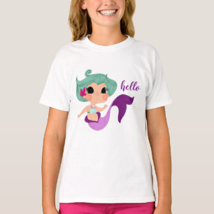 little mermaid camiseta chica
