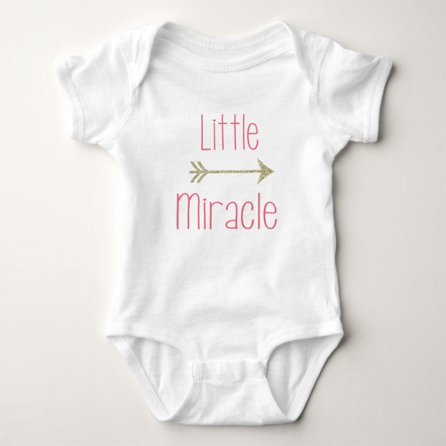 Little Miracle Baby Body Suite (Anverso)