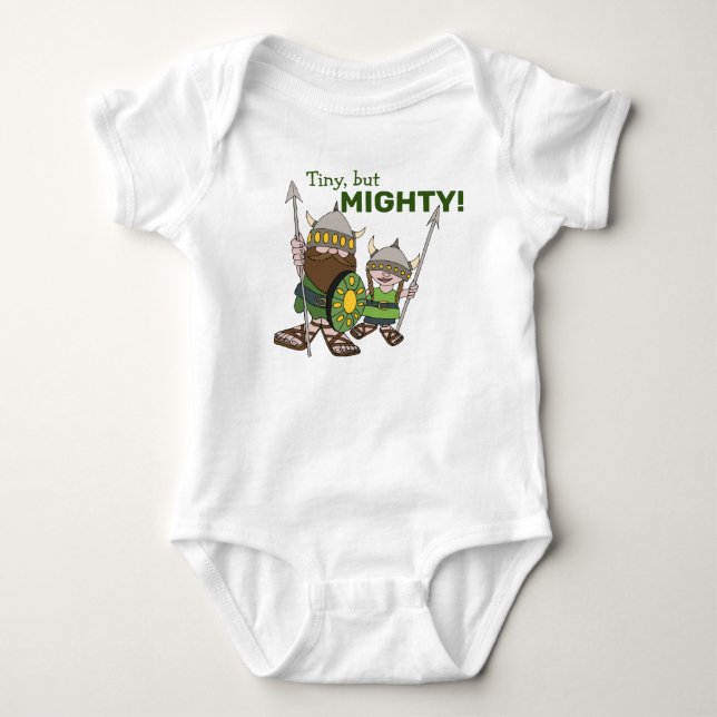 Little Vikings Baby Jersey Bodysuit (Anverso)