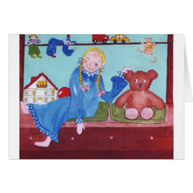 LittleGirl y TeddyBear (Anverso (Horizontal))