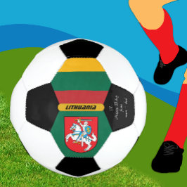 Lituania Personalizada, Bandera, Balón de Fútbol F
