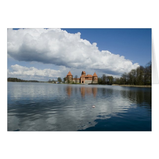 Lituania, Trakai. Castillo de la Isla (Anverso (Horizontal))