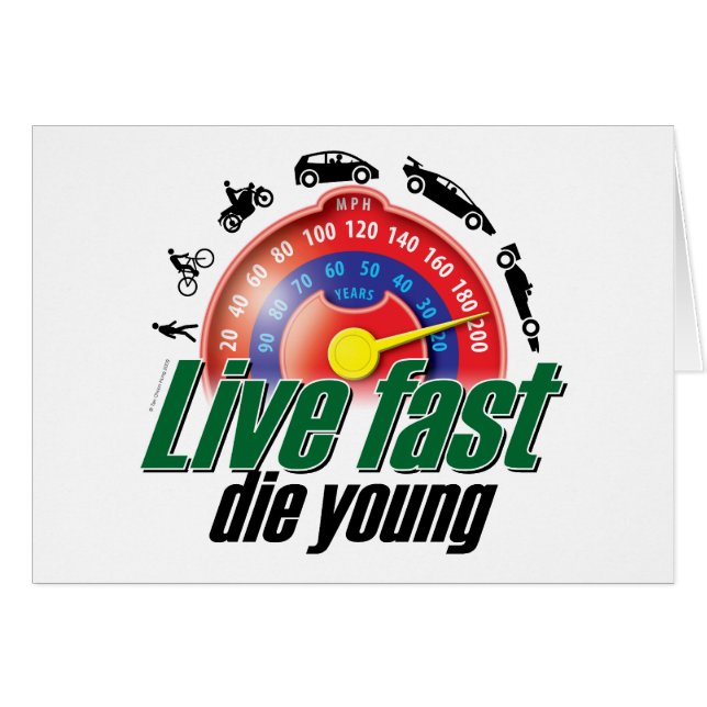 Live Fast Die Young (Anverso (Horizontal))