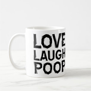 Live Lauder Poop Gracioso Mug o citas de tazas de 