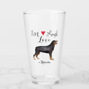 Live Laugh Love a Rottweiler