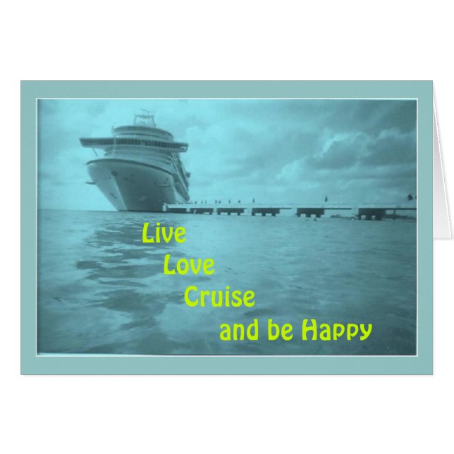 Live Love Cruise Cards ... (Anverso (Horizontal))