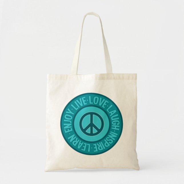 LIVE LOVE LAUGH ... bolsa - elegir estilo y color (Frente)