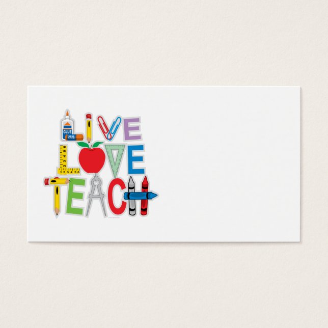 Live Love Teach (Frente)