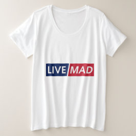 LIVE MAD – Bold Minimal Modern Typography Design