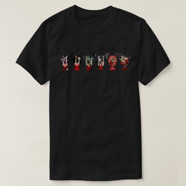 Liverpool 6 camiseta clásica (Diseño del anverso)