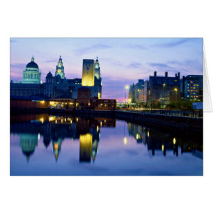 Liverpool por la noche, Inglaterra