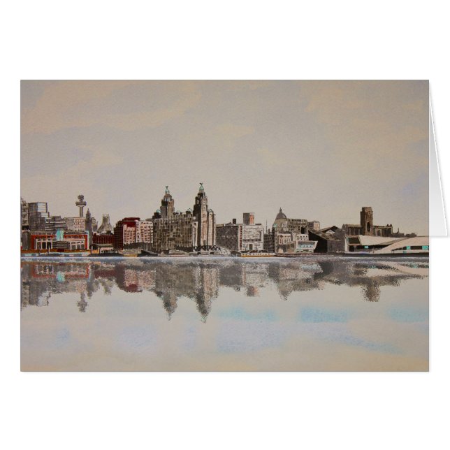 Liverpool Skyline (Anverso (Horizontal))