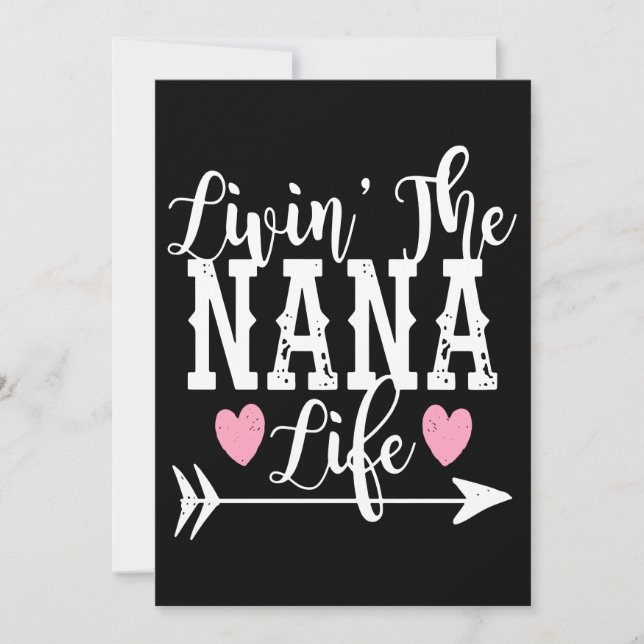 Living The Nana Life - Livin' Gildan Women's Grand (Anverso)