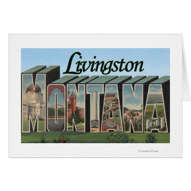 Livingston, Montana (Anverso (Horizontal))