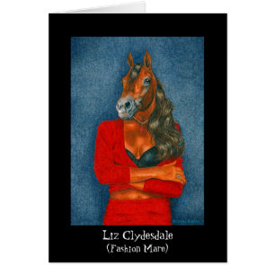 Liz Clydesdale (yegua de la moda)