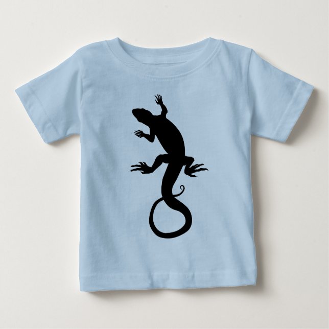 Lizard Art Bebé camiseta Camisetas de infantes Rep (Anverso)