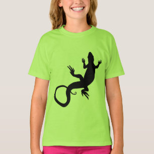 Lizard Art Chica Jersey Reptile Baseball Jersey