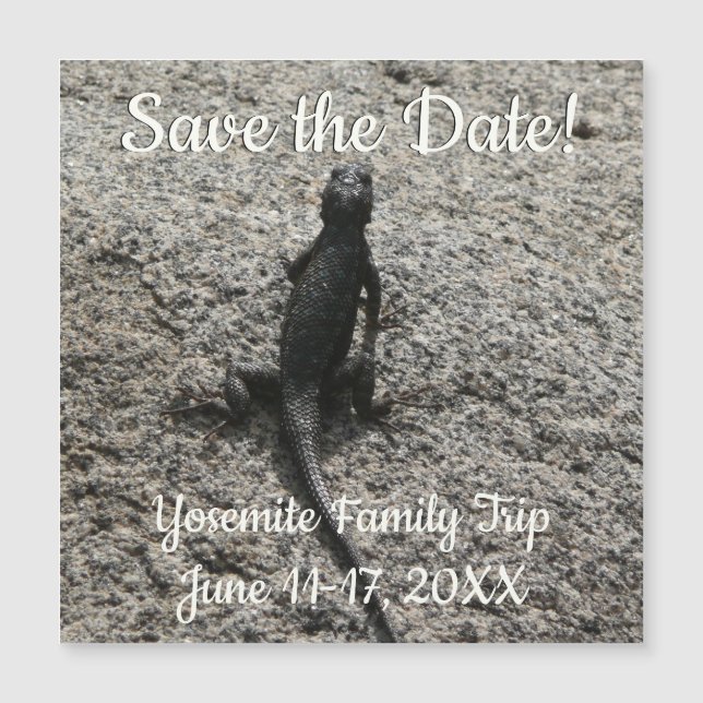 Lizard negro (Anverso)