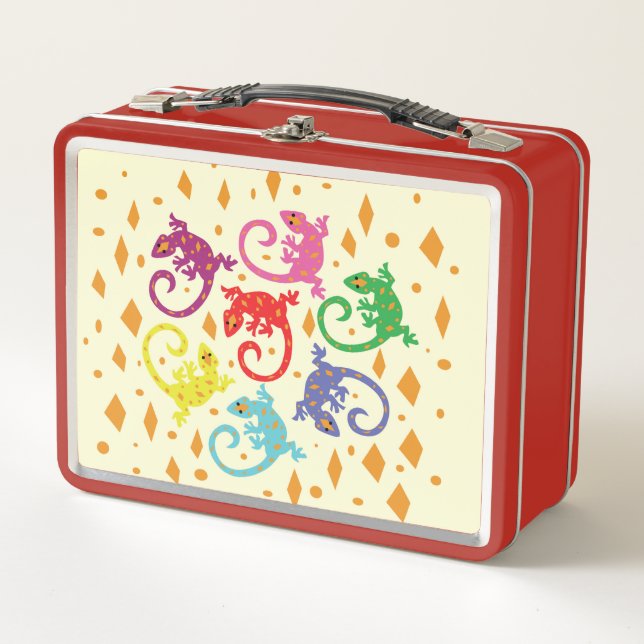 Lizarras coloridas (Anverso)