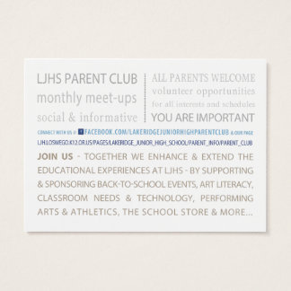 LJHS Parent Club