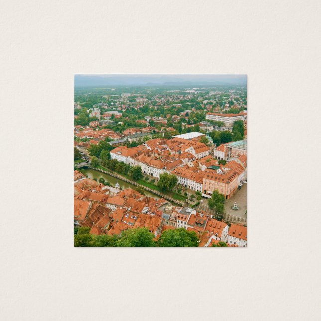 Ljubljana desde arriba (Anverso)