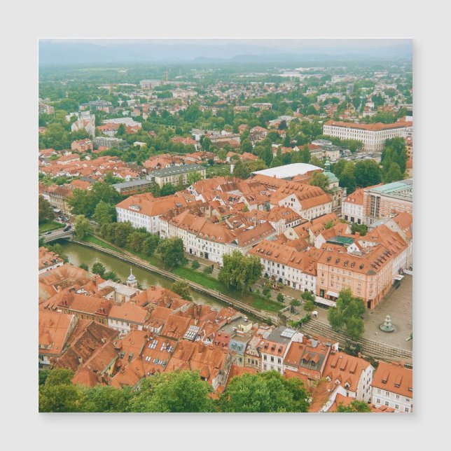 Ljubljana desde arriba (Anverso)