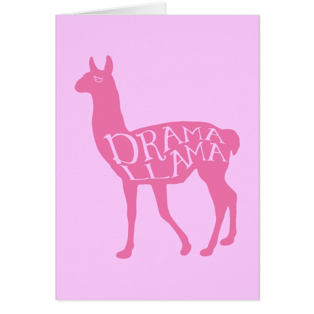 Llama a drama rosa (Frente)