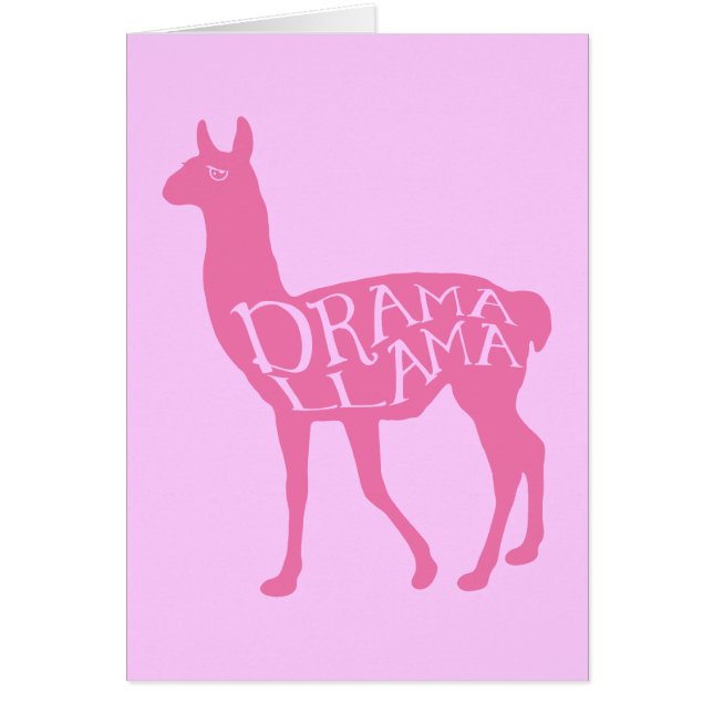Llama a drama rosa (Frente)