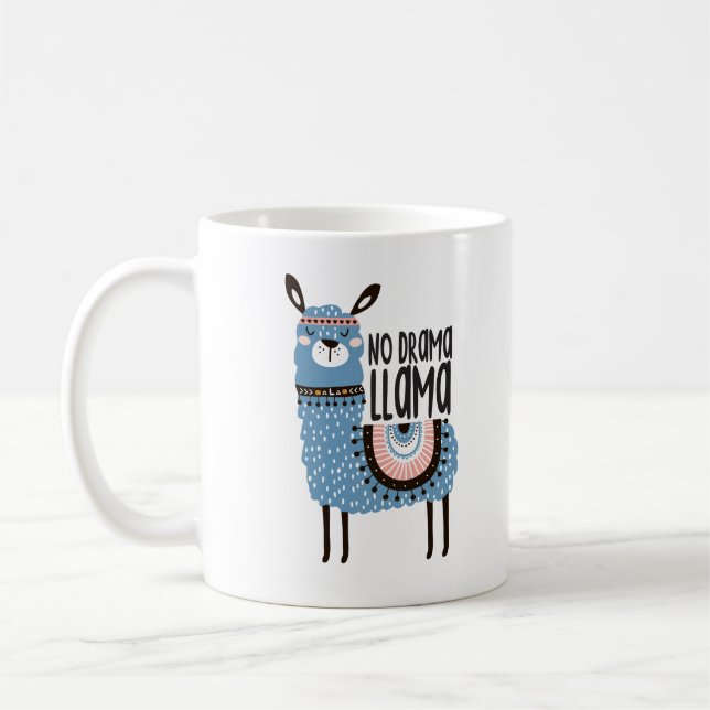 Llama a la taza de café impreso - Sin nombre dramá (Izquierda)