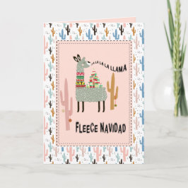 Llama a Navidades divertida Navidad