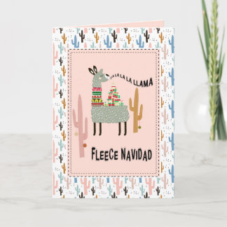 Llama a Navidades divertida Navidad