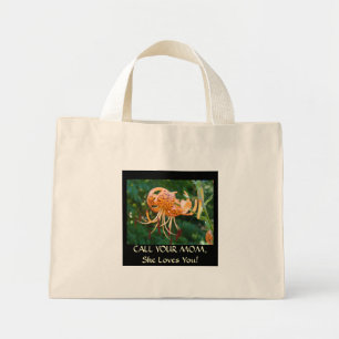 LLAMA A TU MAMÁ ¡Te Ama! Regalos de Bolsa de Lona