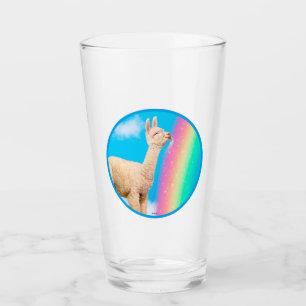 Llama: Arcoiris golpeando