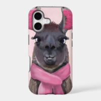 Llama chillón rosa