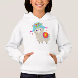 Llama Cute, Pequeña Llama, Alpaca, Llama Con Gorra