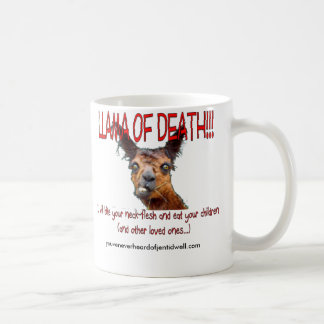 ¡Llama de la muerte! Taza