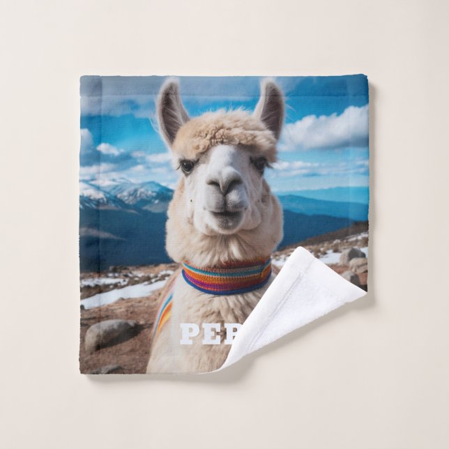 Llama de Perú (Toallita)