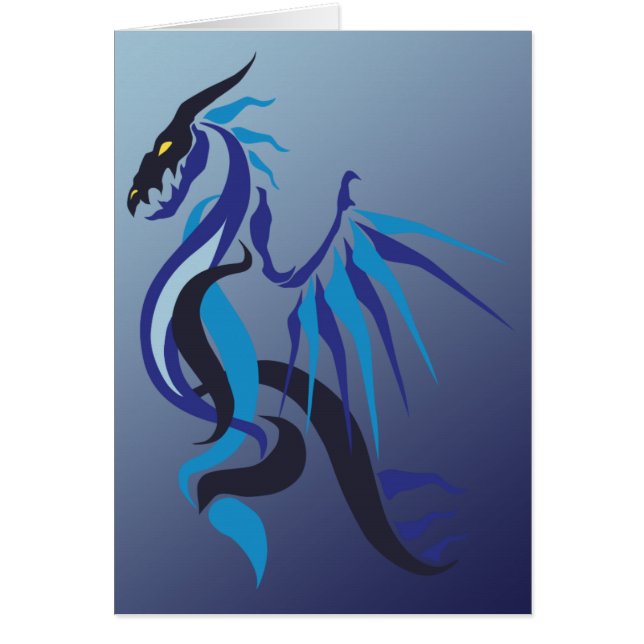 Llama del dragón azul (Frente)