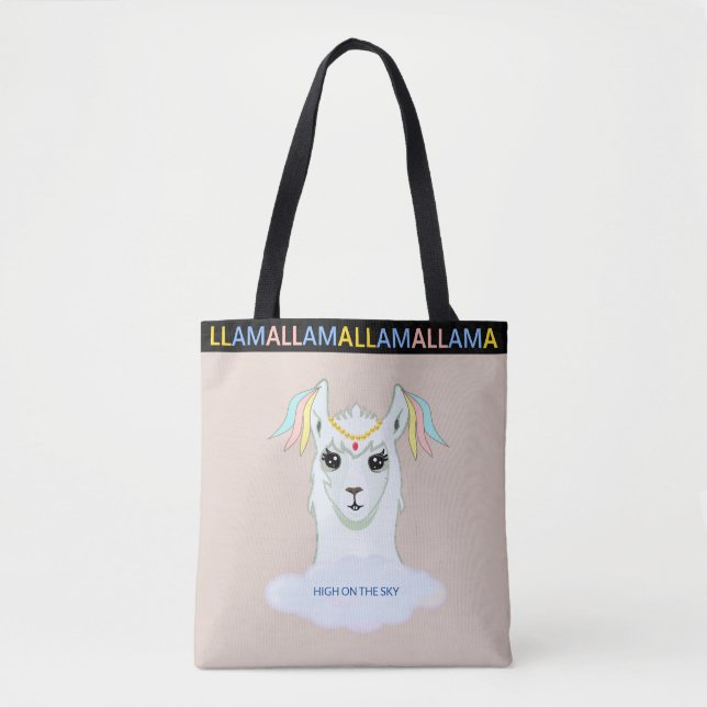 Llama ligera en la bolsa de tocador de Beige (Anverso)