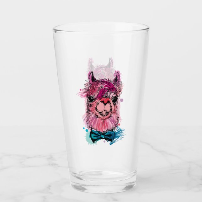 Llama rosada linda (Anverso)