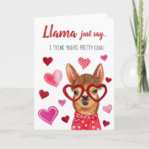 Llama sólo decir   Tarjeta de felicitación El día 
