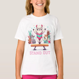 Llama "Stand Out" - Camiseta de niño