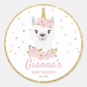 Llama Unicornio: Gracias a la Pegatina Labels Part