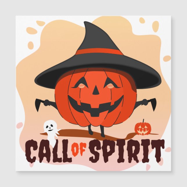 Llamada de Espíritu de Halloween (Anverso)